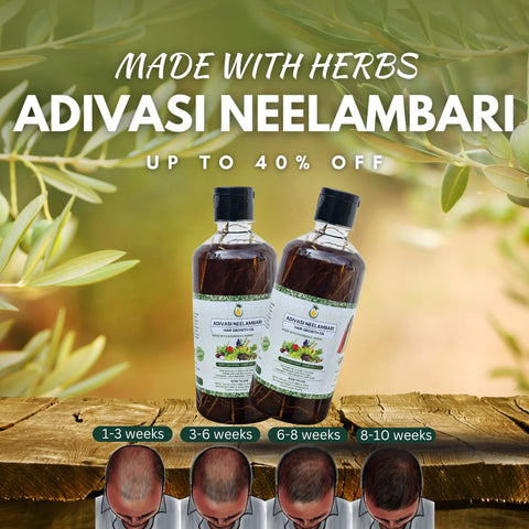 ADIVASI NEELAMBARI HERBAL HAIR OIL