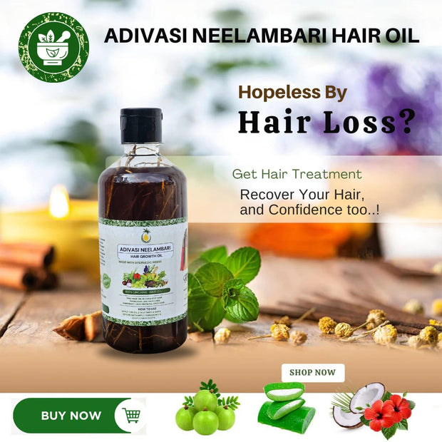 ADIVASI NEELAMBARI HERBAL HAIR OIL